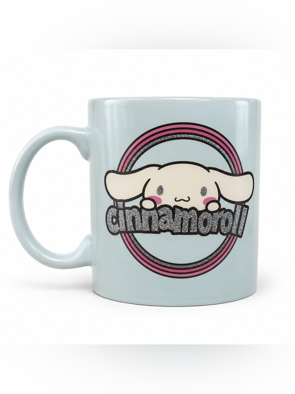 Sanrio Cinnamoroll Pastel Blue Mug with Pink Accents